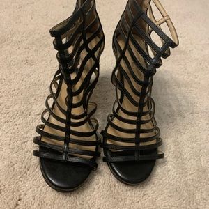 Black Antonio Melani heels